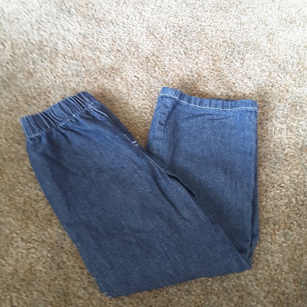 Baby Looney Tunes denim blue jeans pull on size 3T